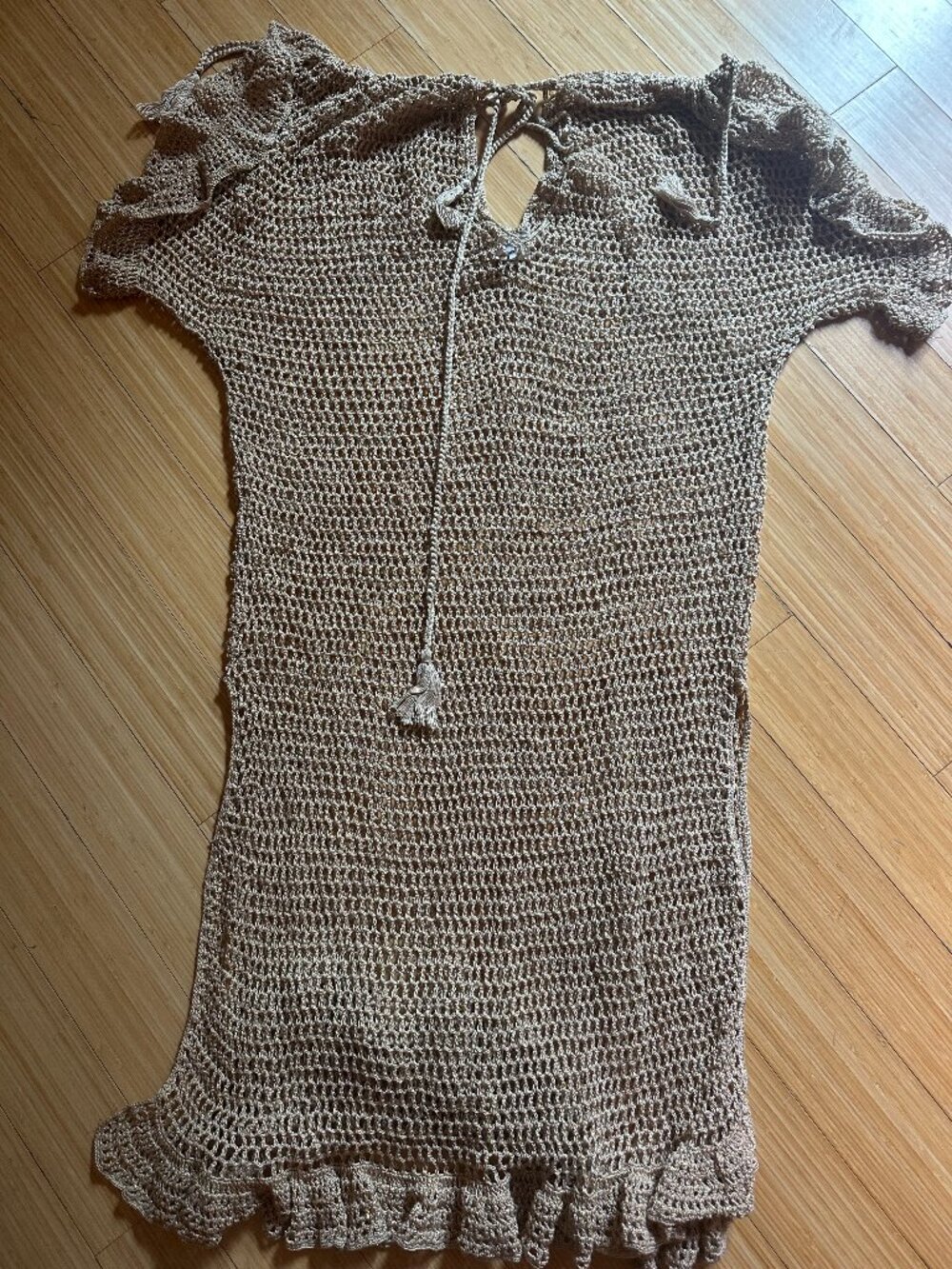 Anna Kosturova Handmade Crochet Dress/Cover-Up – Anthropologie – Excellent! O/S